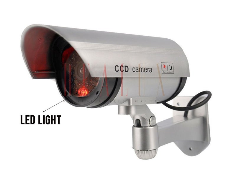 #PTN Dummy Camera Dome with Flash LED Light Fake Camera Simulated Security Carousel 2
