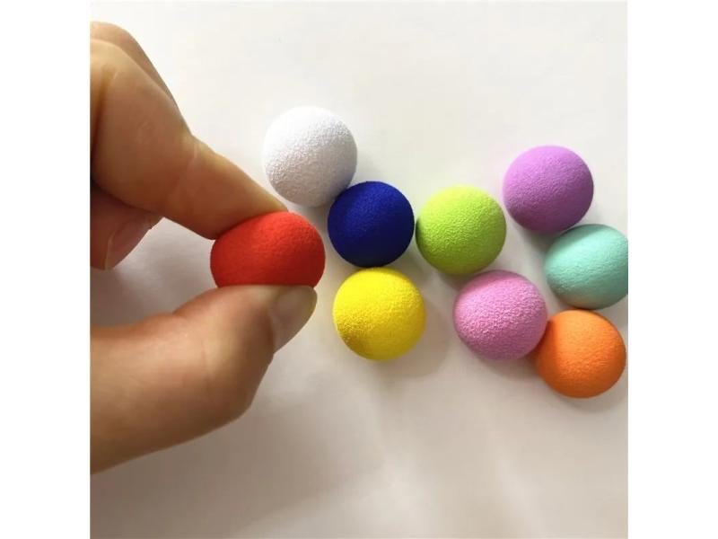 100pcs 20mm Colorful EVA Foam Soft Sponge Balls For Children Practice Ball Carousel 1
