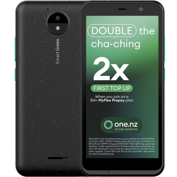 One NZ Smart Green Smartphone 16GB Brand New Sealed (Unlocked to All Networks)64235375952387110
