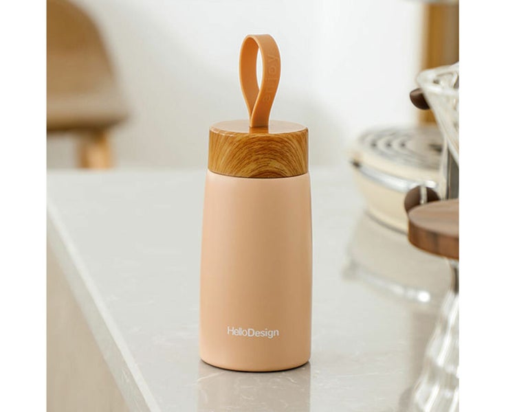 Camp Cups Bottle Drink Mug Insulated Stainless Vacuum Thermos-Pink Carousel 2