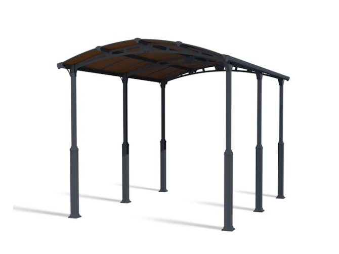 Palram Carport Arcadia Alpine 3.6m x 5.0m Grey Carousel 2