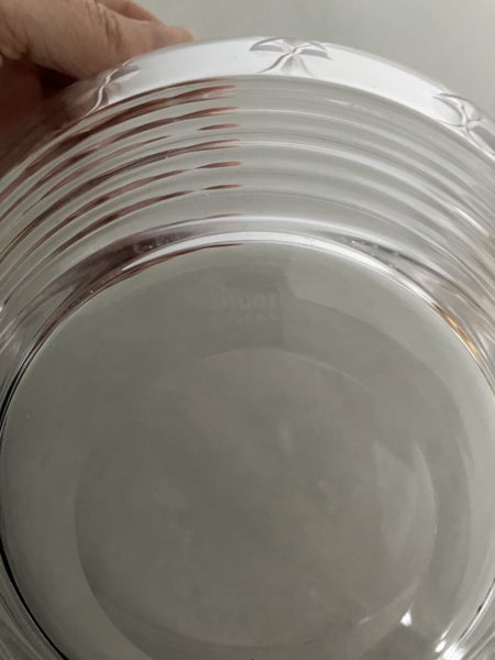 Mid century Stuart crystal bowl - useful size444080299537213445