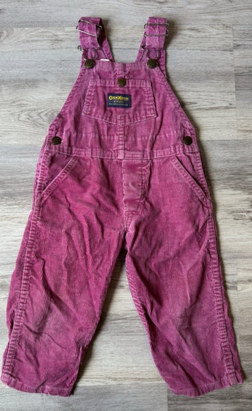 Oshkosh Corduroy Overalls Size 2T Carousel 1