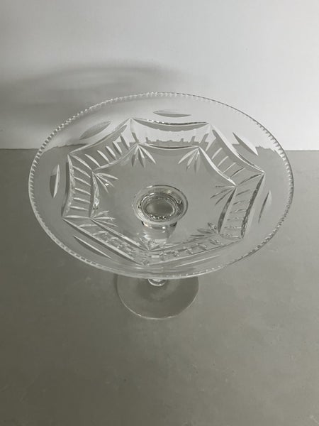 Beautiful Webb Corbett mid century crystal comport62989794221697111