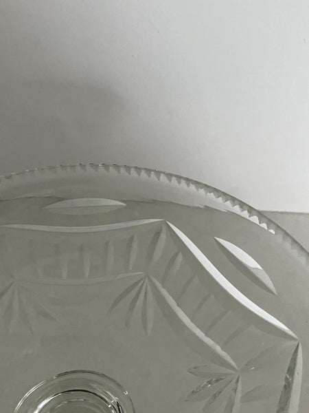 Beautiful Webb Corbett mid century crystal comport62989794221697114
