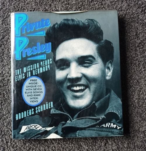Private Elvis The Missing Years Book and CD Set Carousel 1