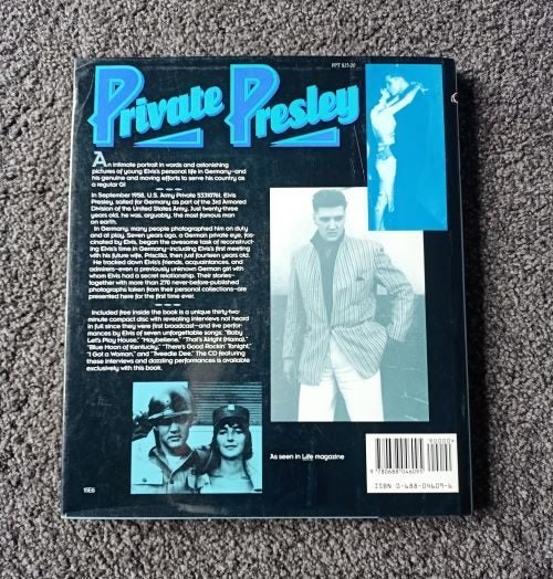Private Elvis The Missing Years Book and CD Set Carousel 2