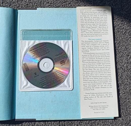 Private Elvis The Missing Years Book and CD Set Carousel 3