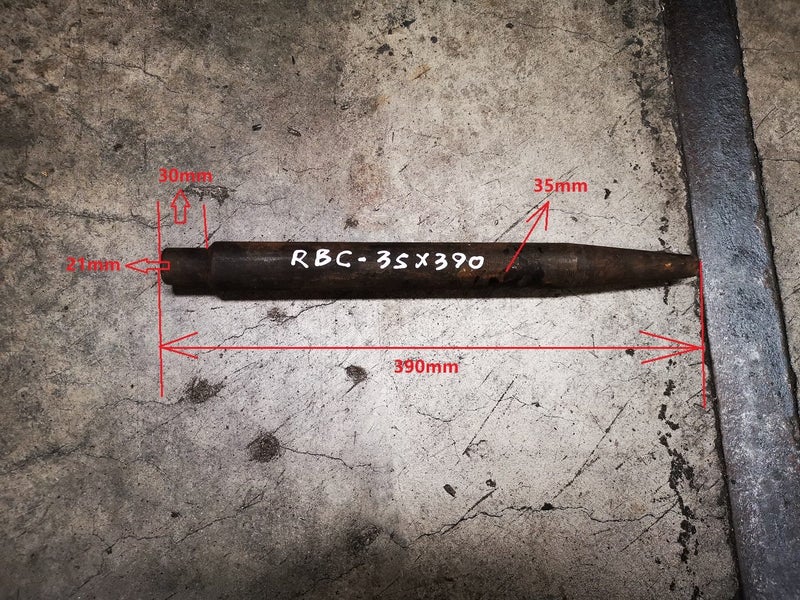 Digger Rock Breaker chisel for 35 37 40 45 53 67 100 150mm OD in Auckland Carousel 1