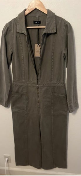 Byron Bay Designer Thrills Jumpsuit /Boiler Suit - Khaki - Size 1063039329233921111