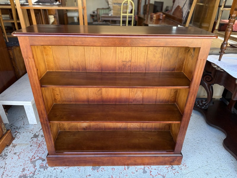 A Vintage Solid Cherry Wood Book Shelf Carousel 1