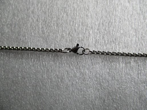 NORDIC VALKNUT NECKLACE - VIKING SHIP - ODIN'S KNOT - 58CM STAINLESS STEEL CHAIN Carousel 6