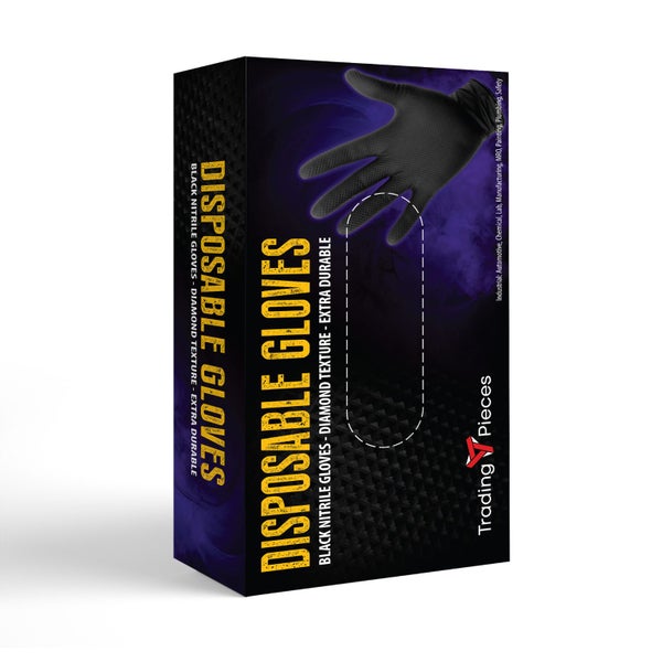 High-Quality Nitrile Textured Gloves - Sizes XL, XXL - Premium Protection & Grip Carousel 2