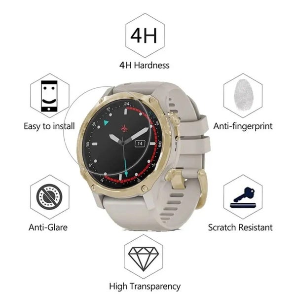 Garmin Descent Mk2S - Screen Protectors (Pack of 5) Carousel 2