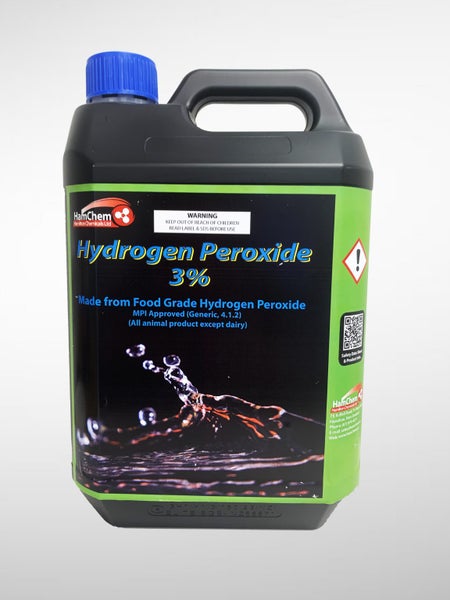 3% Hydrogen Peroxide (5L) - FOOD GRADE Carousel 1