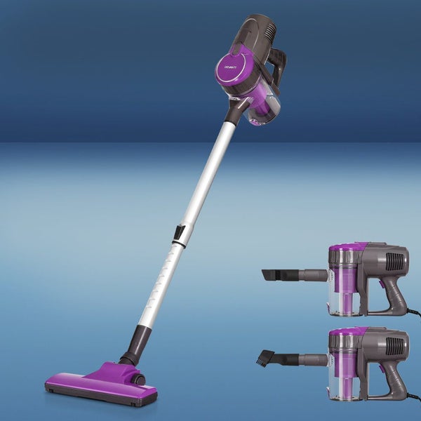 Devanti Stick Vacuum Cleaner Bagless Corded 500W Purple Carousel 7