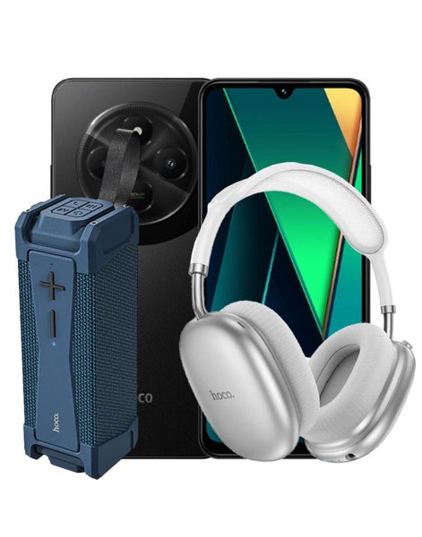 Xiaomi Poco C75 6GB 128GB 4G Dual Sim Smart Phone + Bluetooth Speaker (HC6) +... Carousel 1