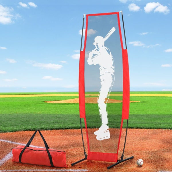 Everfit Baseball Net Pitching Kit with Stand Rebound Net Training Aid Carousel 7