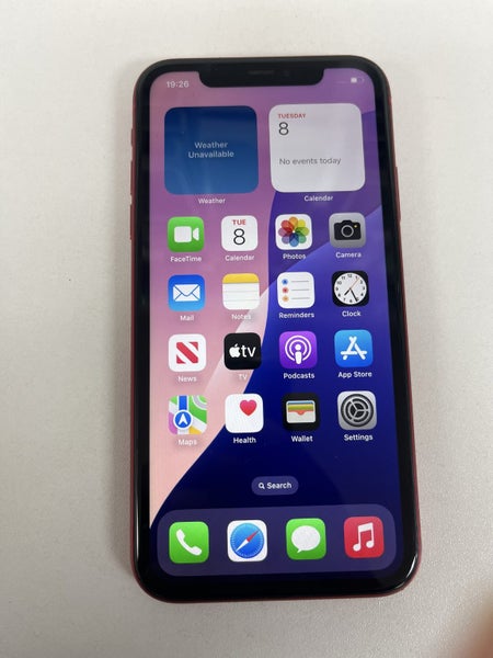 iPhone 11 Red 64GB – 100% Battery Health – Good Condition629823243289611110
