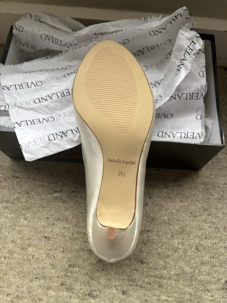 Cream wedding high heel shoes62982324195842112