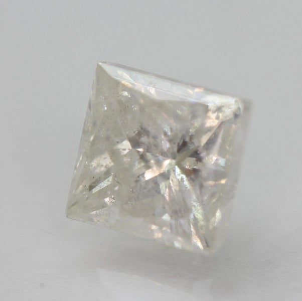 $1 RES * Value $10,353.00 * 1.51ct Princess Large White Diamond Loose IGL CERT62998344666115114