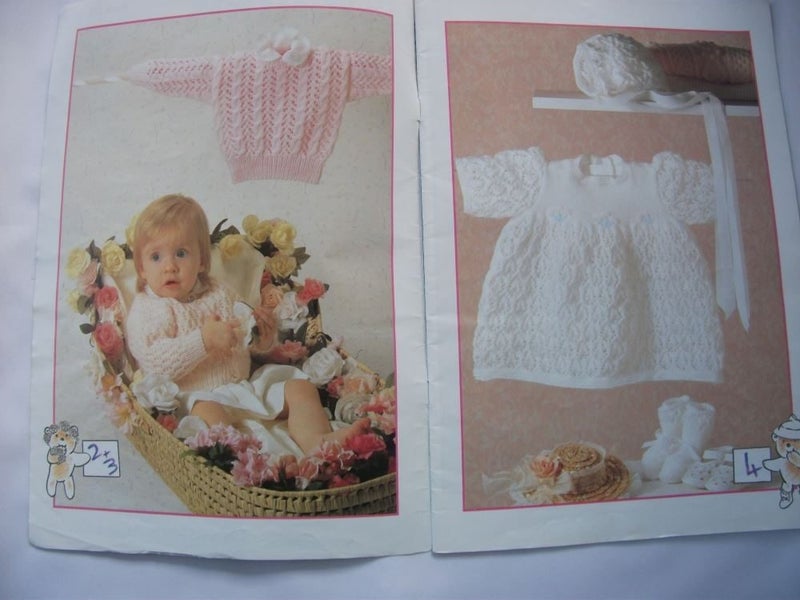 ~ Patons Baby Book DK, 3 ply & 4 ply ~ Carousel 2