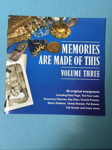 Various Artists ~ Memories Are Made of This Volume Three [2CDs] Carousel 1