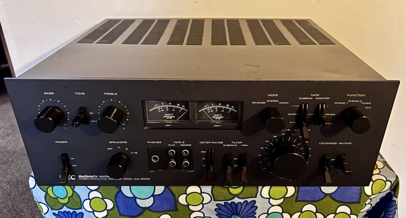 NEC AUA-8000e Dual Mono Amp Carousel 1
