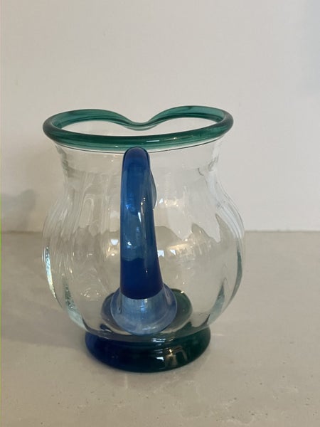 Höglund Art Glass jug - handmade in NZ 199562990728597507113