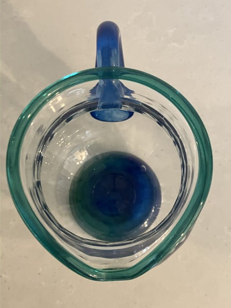 Höglund Art Glass jug - handmade in NZ 199562990728597507114