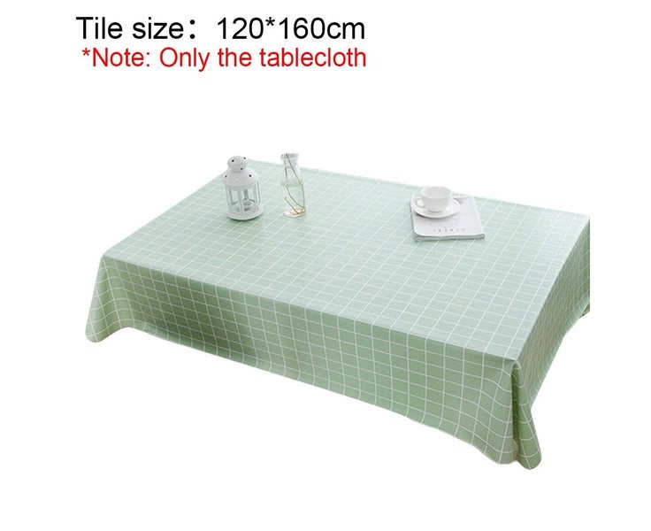 Cotton Linen Rectangular Waterproof And Oil-Proof Cloth Art Dining Tablecloth Carousel 2