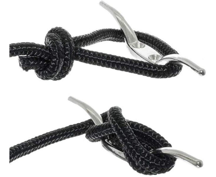 Cleat Blind Hook Mast Cleat hook Stainless steel cleat hook for curtain blind Carousel 4