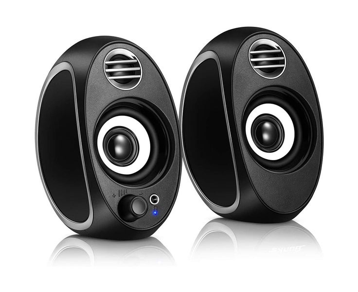 Computer Speakers, PC Powered Speakers USB Speaker Monitor Speakers for Deskt Carousel 1