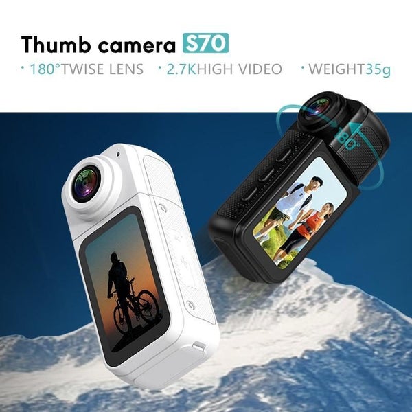 Portable Hd Sports Camera With Magnetic Mount Carousel 2