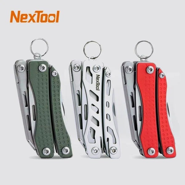 NexTool Mini Flagship Red/Green 10 IN 1 Multi Functional Folding EDC Hand Tool Carousel 2