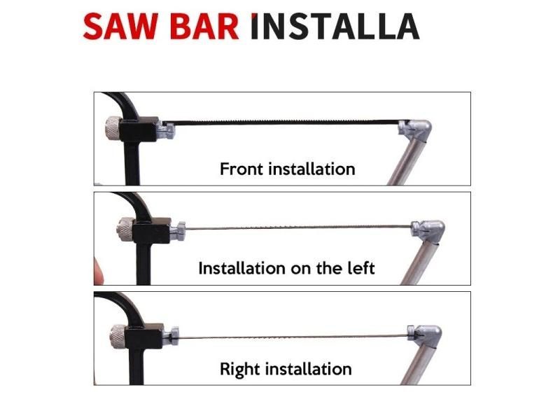 Magic Handwork Saw Suit DIY Multifunction Hand Tools Hacksaw Wire Saw Mini Home Carousel 1