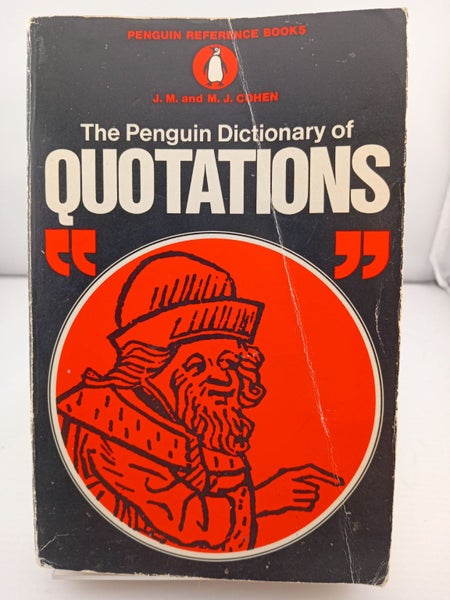 The Penguin Dictionary of Quotations by John Michael Cohen, Mark J. Cohen64500818107906110