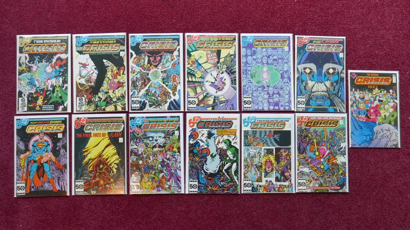 Crisis on Infinite Earths - complete series – keys Issues – High grade Carousel 6