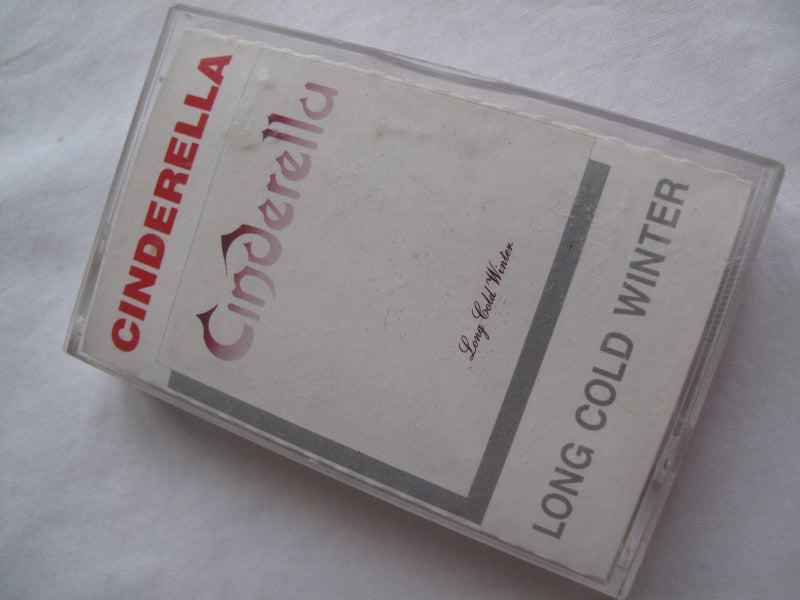 CINDERELLA - Long Cold Winter - Cassette Tape :) Carousel 1