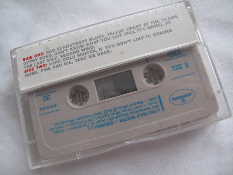 CINDERELLA - Long Cold Winter - Cassette Tape :) Carousel 2