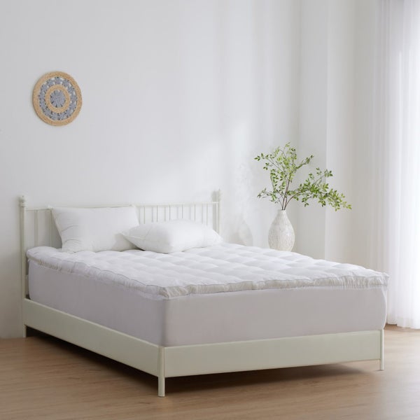 Sleepcare 1200gsm Microfibre Mattress Topper - King Bed Carousel 2