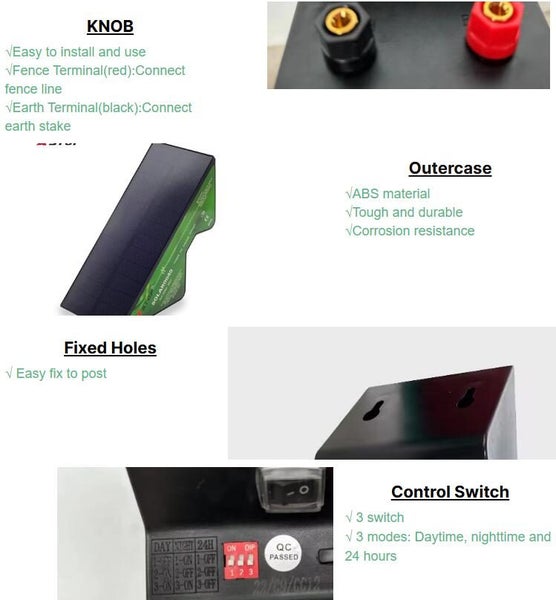 Solar Powered Electric Fence Energiser Carousel 5