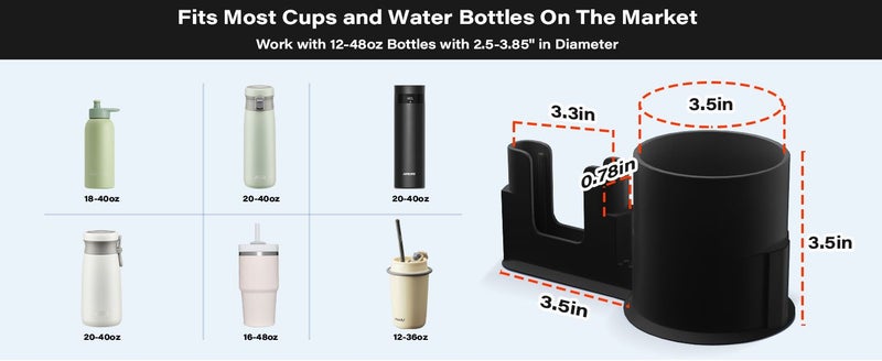 Stand Up Paddle Board Accessories SUP Kayak Water Cup Holder for Drink Carousel 2