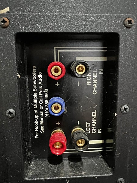 Polk Audio RM3000 Subwoofer + Bonus Satellites – Deep Vintage Bass! Carousel 13