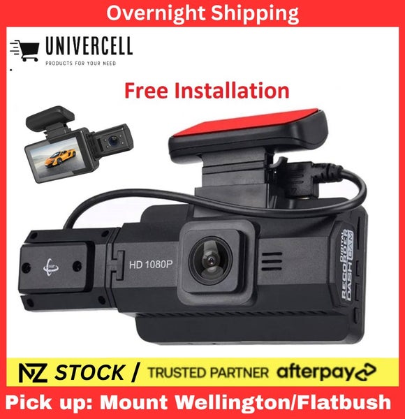1080P FRONT & INSIDE Dash Cam Car DVR Driving Recorder Wide Angle Car Camera Carousel 1