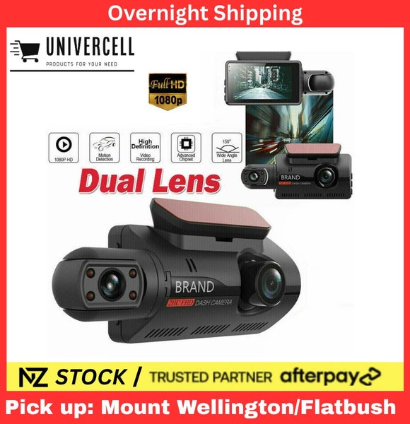Front & Inside 3-inch Dual Lens Full HD Car DVR Dash Camera for Cars, Carousel 1