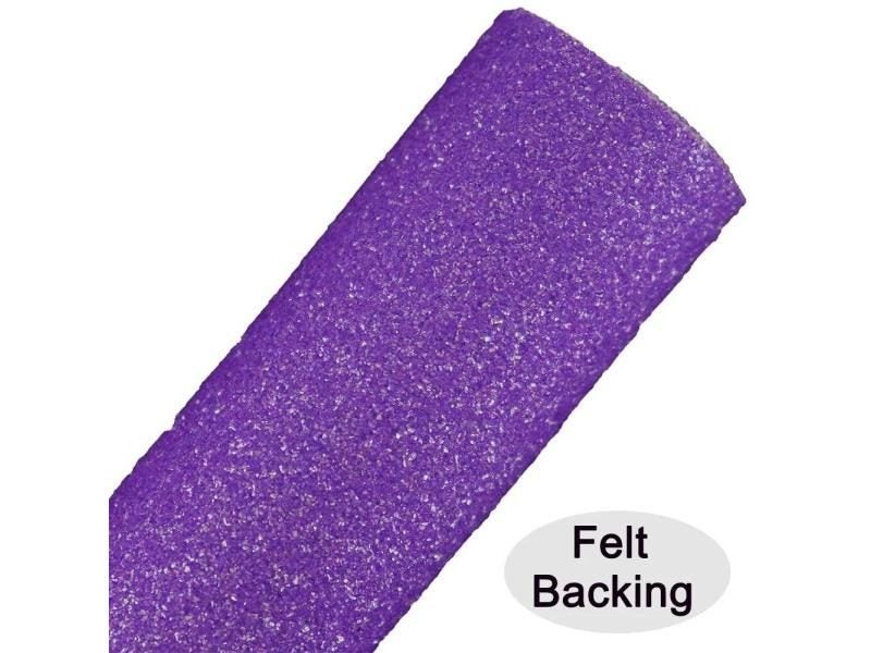 Solid Purple Chunky Glitter Fabric For DIY Bows Earring HD011 Carousel 1