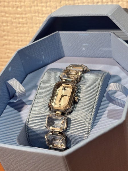 Swarovski Octagon Cut Bracelet Watch White63003081015938111