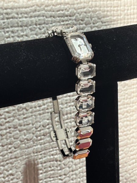Swarovski Octagon Cut Bracelet Watch White63003081015938113