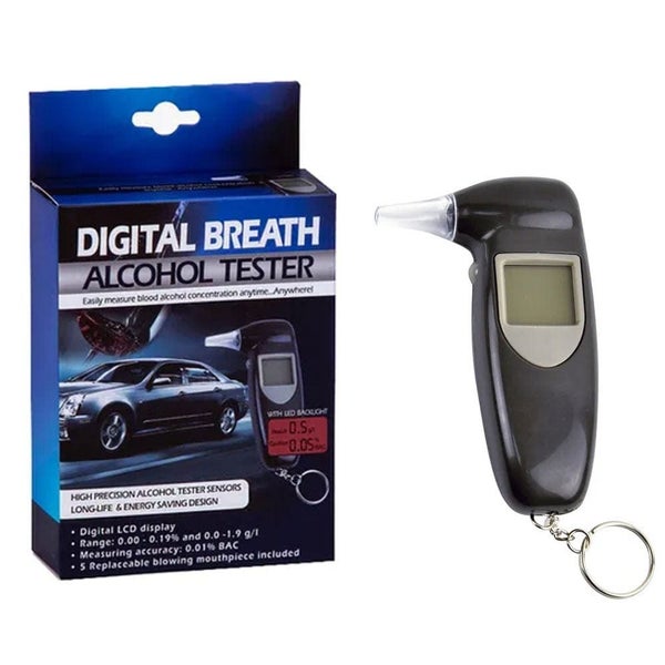 Breathalyzer Digital Lcd Alcohol Tester Electronic Breathalysers HOD Health & H Carousel 4